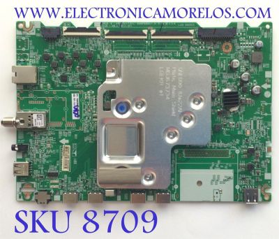 MAIN PARA SMART TV LG 4K UHD RESOLUCION (3840 X 2160) / NUMERO DE PARTE EBT67200501 / EAX69763504 / 67200501 / RU25M6A0CD / 2FEBT000 / NUMERO DE PANEL HC750MQB-ABFA1-2125 / DISPLAY HV750QUB-E7F / MODELO 75QNED85UQA.BUSGLJR